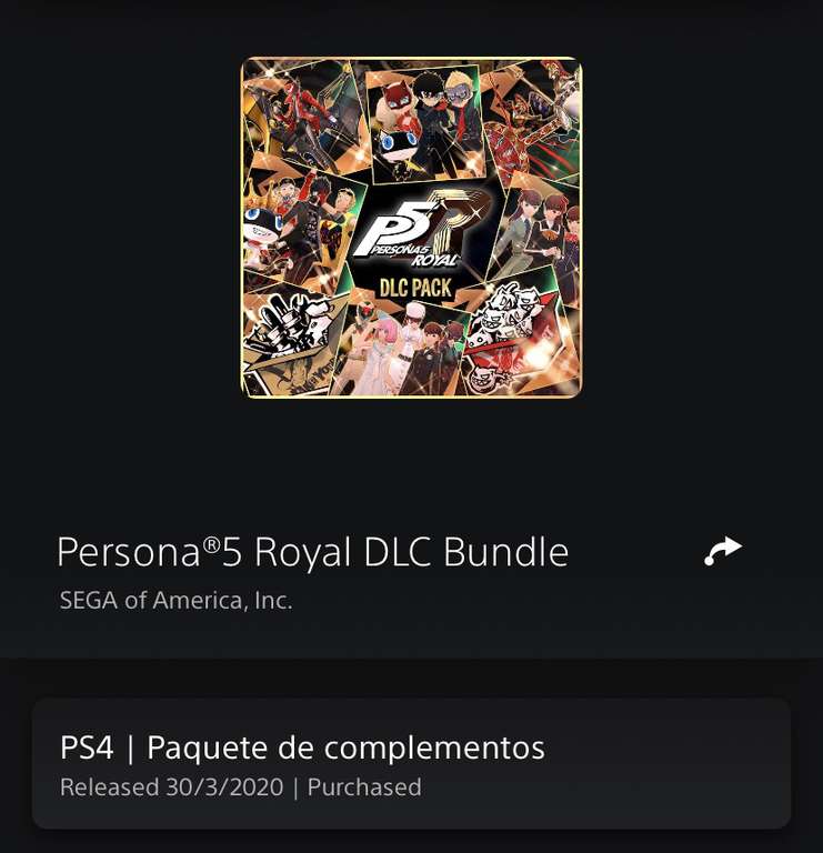 PlayStation Store: Persona 5 Royal DLC Bundle GRATIS para PS4