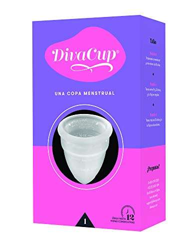 Amazon: Copa menstrual DivaCup varias medidas