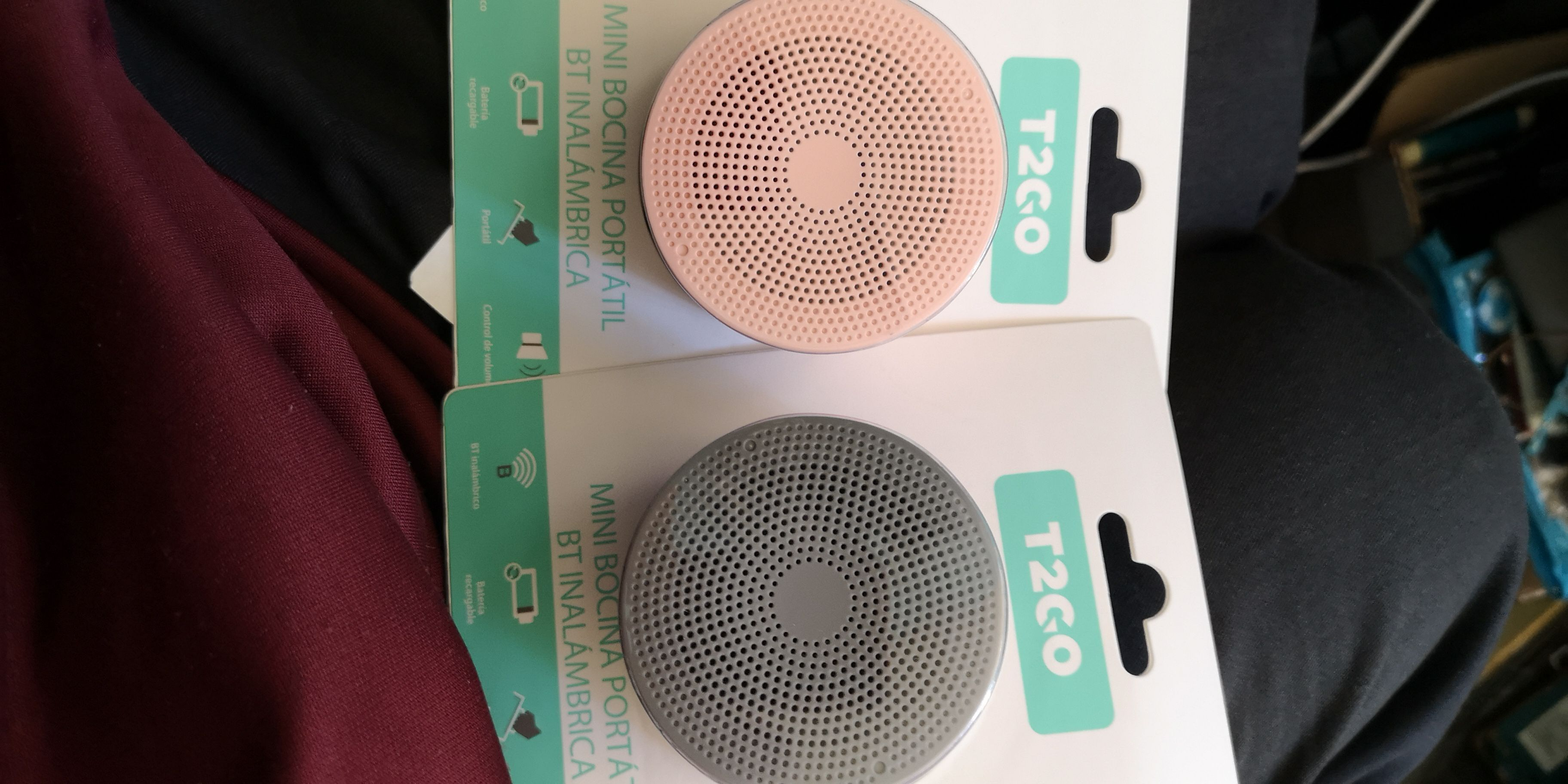 $145.01 - Walmart - Bocina inalámbrica portátil con lector de tarjeta marca  T2GO con el 50% de descuento - LiquidaZona
