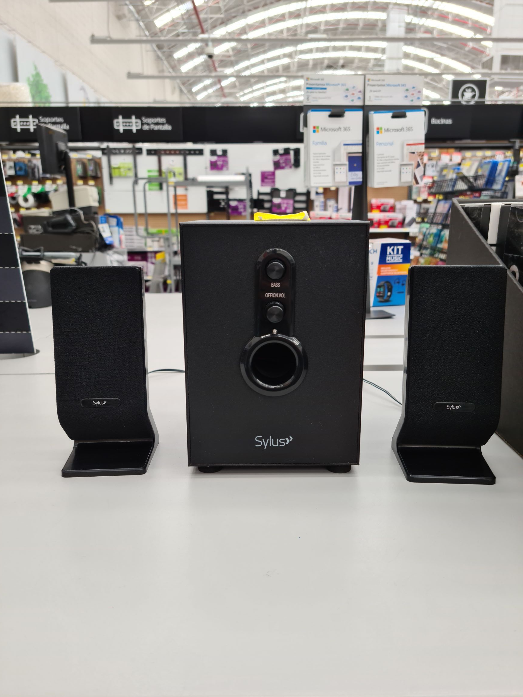 Walmart: Bocinas con Subwoofer 2.1 para PC marca Sylus - promodescuentos.com