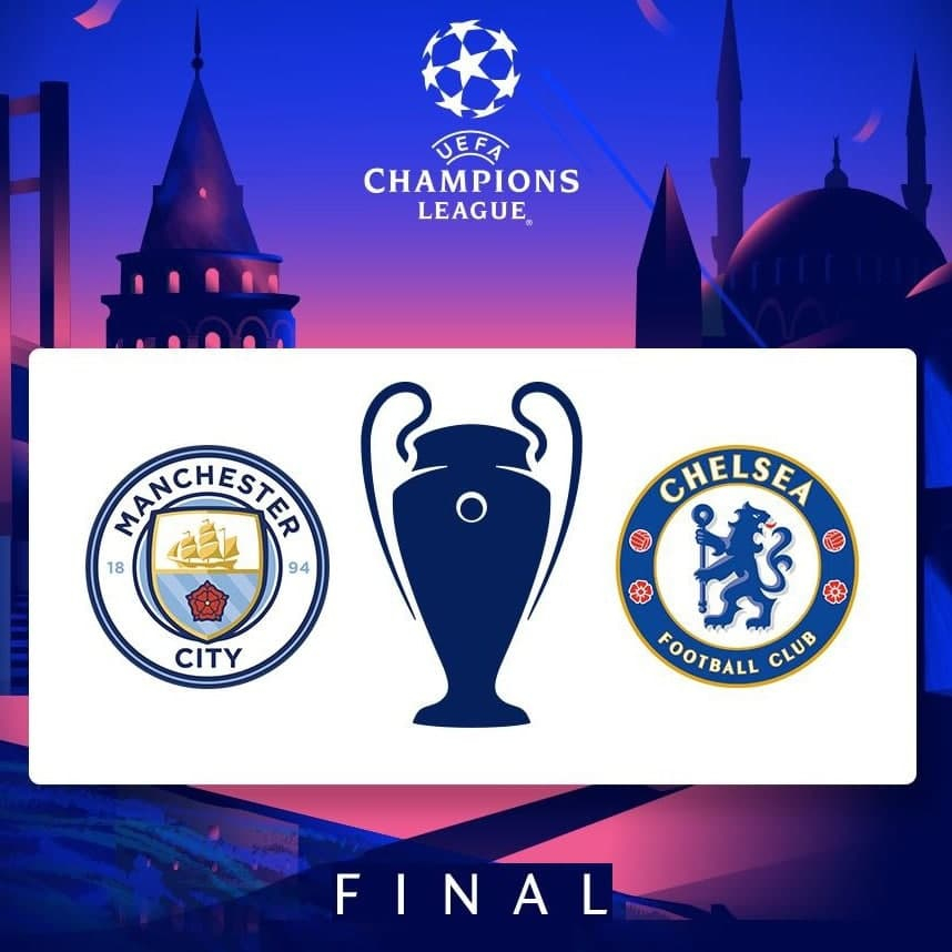 UEFA Champions League: Transmisión en Vivo Manchester City - Chelsea FINAL (29/05)