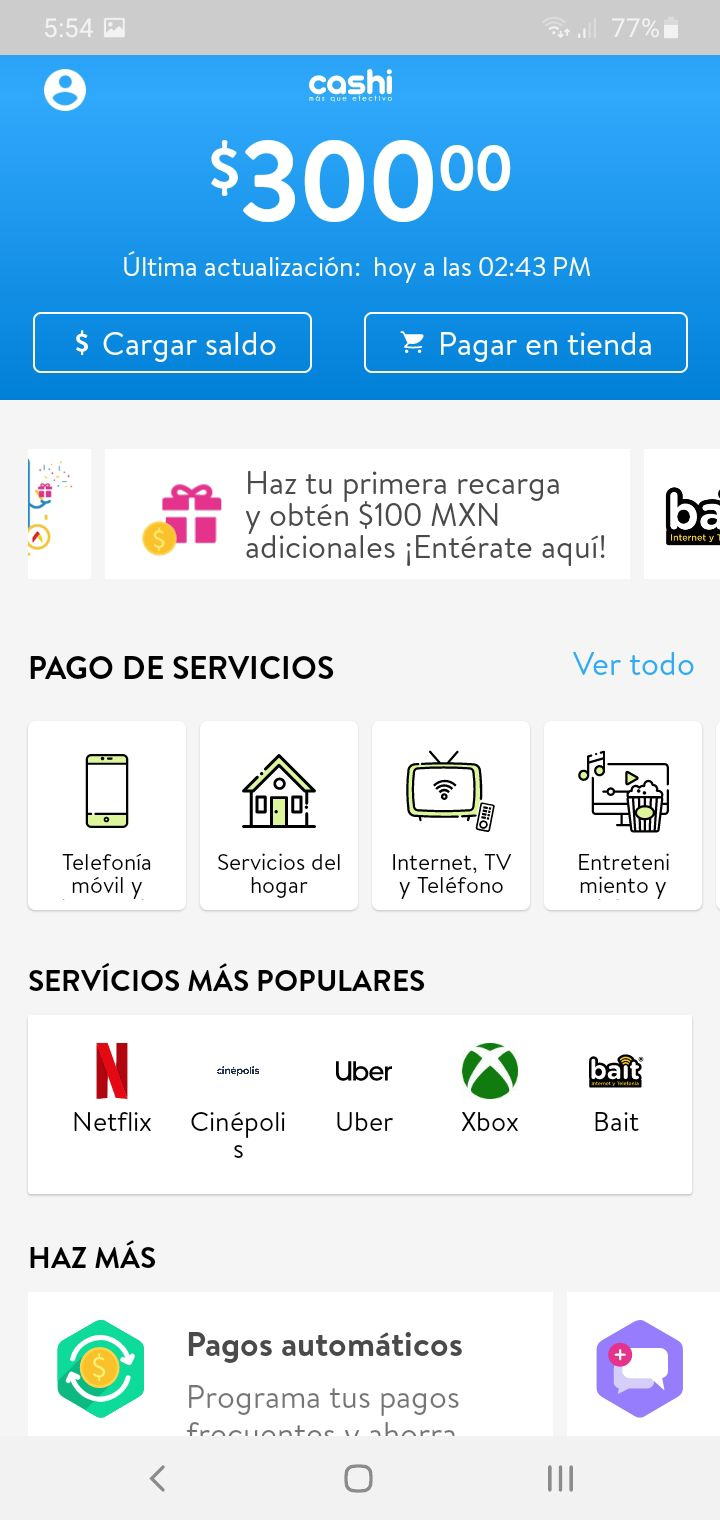 App CASHI depositas $100 y t regala $200