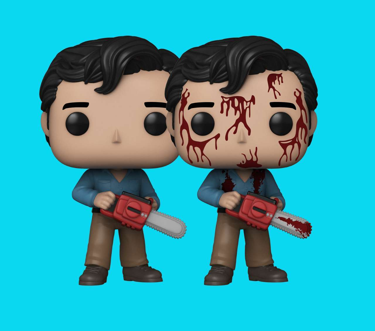 Funko Pop! Movies: Evil Dead Anniversary - Ash with Bloody Chase