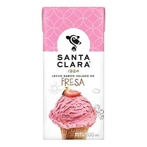 Amazon: Leche Sabor Helado, Leche Santa Clara, Paquete de 27 - 200ml/caja