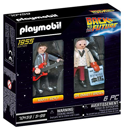 Amazon: Playmobil 2 Figure Set Marty & Doc Brown