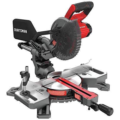 Amazon: CRAFTSMAN a batería de V20* 7-1/4-Inch Sliding Miter Saw Kit (CMCS714M1)