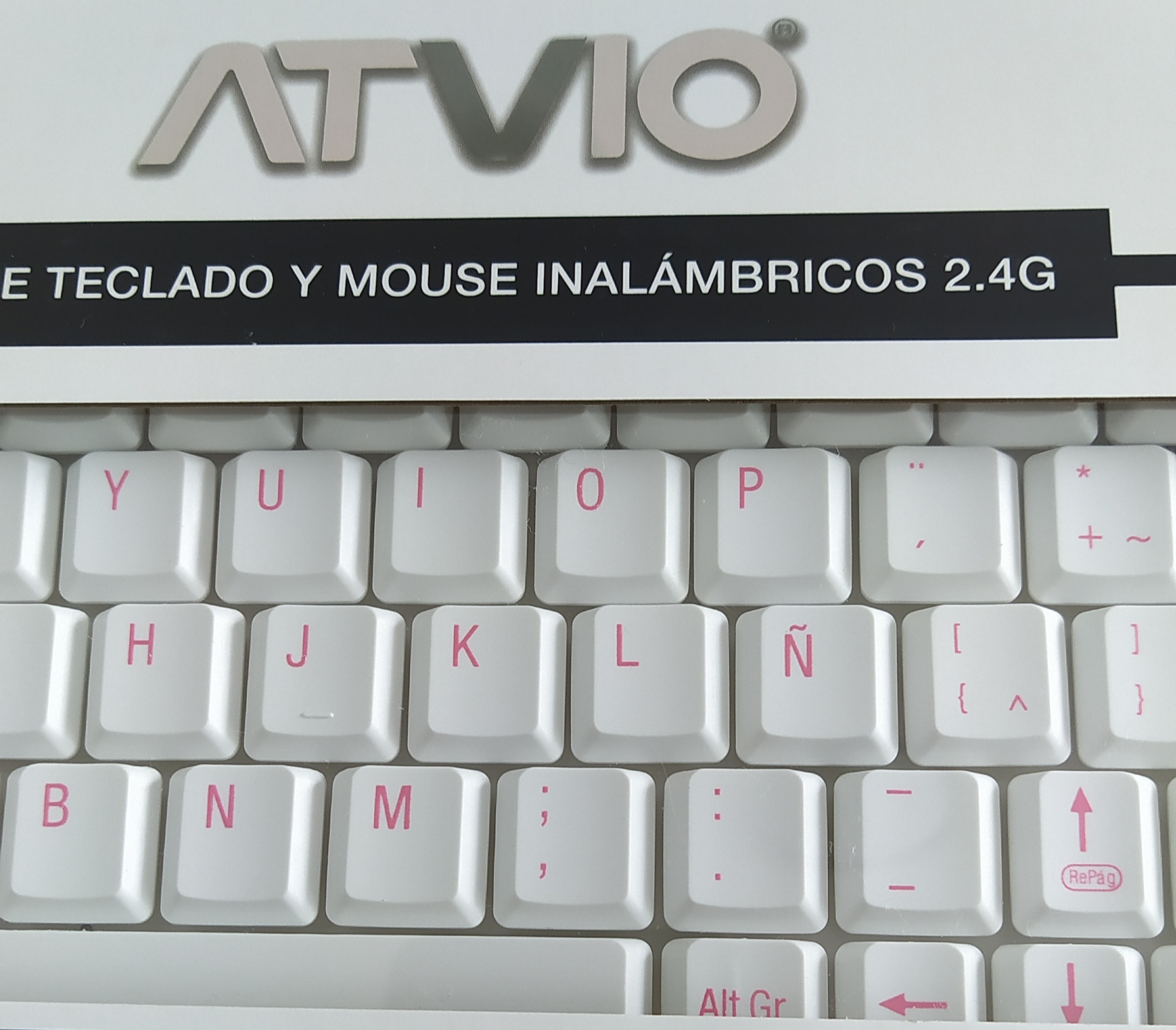 Walmart: Teclado y ratón kawaii marca Atvio