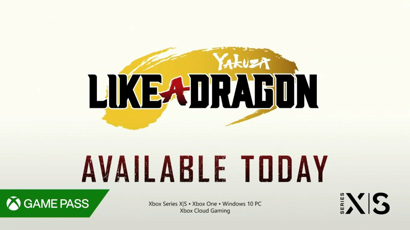 Yakuza like a dragon desde hoy en Game Pass