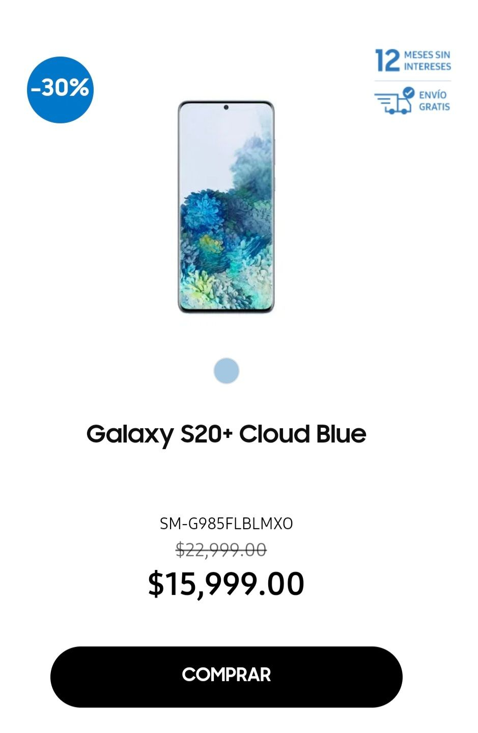 Samsung Store: Samsung S20+
